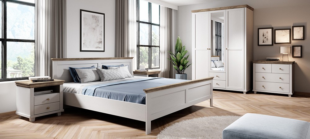 Bedroom EVORA White