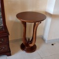 Round Wood Side Table HSF009