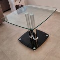 שולחן קפה קטן מזכוכית A337-2