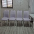 White wooden chair C-19