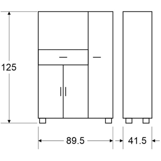 Showing image for Microwave Cabinet 405 Microwave Cabinet 405 image