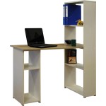 Computer Table With Shelves 6Y13