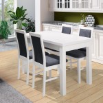 White dinner table ORION II P