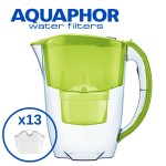 Jasper קנקן טיהור מים - בנפח 2.8 ליטר כולל 13 סננים