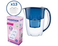 בנפח 2.8 ליטר כולל 13 סננים Amethyst קנקן טיהור מים. מסננים Aquaphor, מוצרי חשמל למטבח, מערכות טיהור וסינון מים.