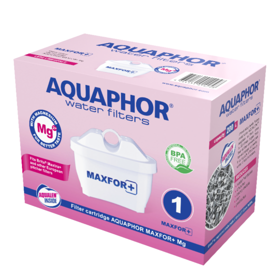  AQUAPHOR סנן בודד MAXFOR+ . מסננים Aquaphor, מוצרי חשמל למטבח, מערכות טיהור וסינון מים.