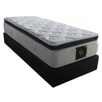 Grand Pillow-Top Visco - Single orthopedic mattress with Mega Spine springs