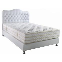 מזרן זוגי ויסקו קשיח אורתופדי ללא קפיצים ספורט קולקשן