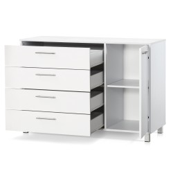 שידה 4 מגירות + דלת - דגם 3y82