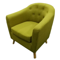 Armchair Retro rounded quilting 1402D