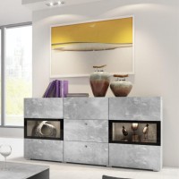 שידת מגירות BAROS Jasny Beton