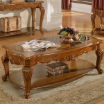Wooden Coffee Table HSC1605, no glass top