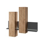 BOTA Antracyt Living Room Wall Mounted Cabinets