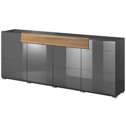 קומודה לסלון TOLEDO Antracyt-25 קומודה לסלון TOLEDO Antracyt-25