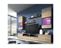 Living Room Wall Unit SARAH San Remo 09 Furniture, Furniture Wall Units, Organizational Furniture, Modern Furniture Wall Units image