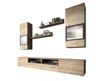 Living Room Wall Unit SARAH San Remo 09 Furniture, Furniture Wall Units, Organizational Furniture, Modern Furniture Wall Units image