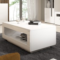 Coffee table TULSA White 
