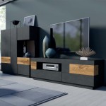 Living Room Wall Unit SILKE Matera 02