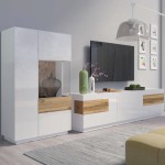 Стенка SILKE White 01