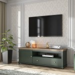 TV Stand EVORA Green 40