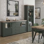 מזנון לסלון Evora Green 00