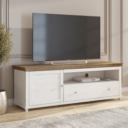TV тумба EVORA White 40