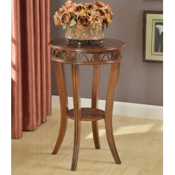 Round Wood Side Table HSF004