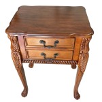 Wooden Side Table B0978-3
