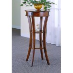 Round Wood Side Table B0617
