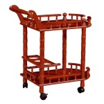 Wooden serving table 907