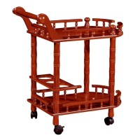 Wooden serving table 907