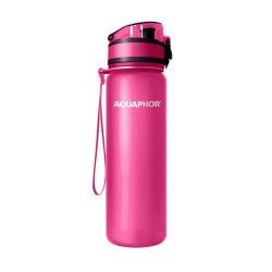 Water Filter Bottle AQUAPHOR CITY, 0.5 L, color cyclamen Water Filter Bottle AQUAPHOR CITY, 0.5 L, color cyclamen