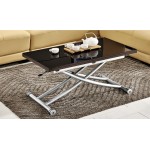 שולחן זכוכית טרנספורמר