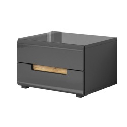 Прикроватная тумбочка Hektor Аntracyt Прикроватная тумбочка Hektor Аntracyt