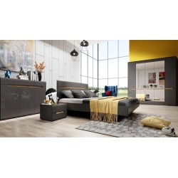 Bedroom HEKTOR Аntracyt Bedroom HEKTOR Аntracyt