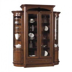 GLASS-CASE AFRODYTA natural veneer 180х206 GLASS-CASE AFRODYTA natural veneer 180х206