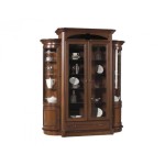 Витрина AFRODYTA натуральный шпон 180х206