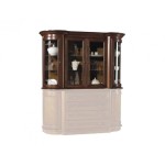 Большая витрина AFRODYTA натуральный шпон 180х113