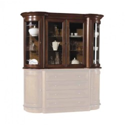 LARGE GLASS-CABINET AFRODYTA natural veneer 180х113 LARGE GLASS-CABINET AFRODYTA natural veneer 180х113