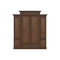 Шкаф 4-х дверный AFRODYTA натуральный шпон 180х206