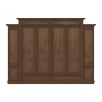 Шкаф 6-ти дверный AFRODYTA натуральный шпон 270х206