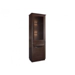 Single Display cabinet with lighting BARI 64x193 LEFT opening