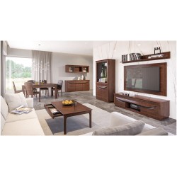 Подвесная полка длинная BARI 185х20 массив дуба Подвесная полка длинная BARI 185х20 массив дуба