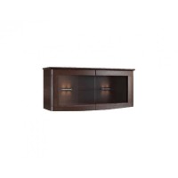 Витрина настенная малая 2DS с подсветкой BARI 124х55