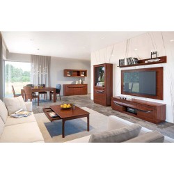 Телевизионная панель большая BARI 166х100 массив дуба Телевизионная панель большая BARI 166х100 массив дуба