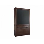 2 Door Hinged Wardrobe BARI - solid oak