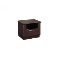 Bedside Table BARI Right - oak veneer  