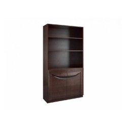 Dual Display Cabinet BARI - solid oak
