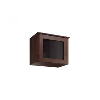 Top for Single Display with a Glass door BARI (S) - solid oak