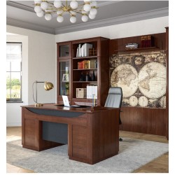 Витрина одинарная высокая со стеклянной дверью BARI - массив дуба  Витрина одинарная высокая со стеклянной дверью BARI - массив дуба